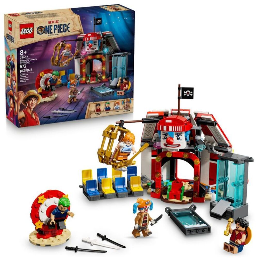 LEGO ONE PIECE Buggy the Clown’s Circus Tent 75637